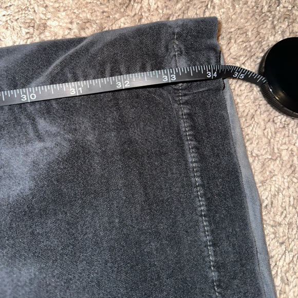 J Brand Velvet Maria High Rise Flare Bell Bottom Jeans Size 25 Grey - Picture 6 of 15